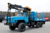 Сортиментовоз Урал УСТ-5453 с ПЛ-97 (ОМТЛ-97)