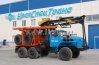 лесовозный автопоезд с манипулятором ОМТЛ 97 +УСТ 94651С УРАЛ 5557
