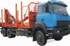 Сортиментовоз с ЛВ-185 Урал 63773
