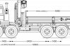 Бортовой с КМУ ИМ-320 УСТ 5453 Урал 532362-1151-70