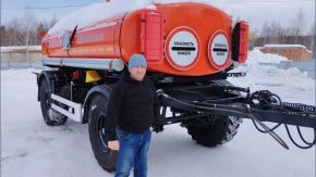 Купил прицеп цистерну ПЦ 10-21 425/85 R21