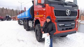 Купил тягач УСТ 5453 SHACMAN SX42586 (6х6), ДОПОГ, гидрофикация + полуприцеп бортовой ППБ 35Б-31-12К