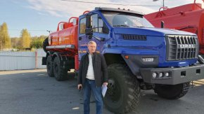 Купил автотопливозаправщик АТЗ-10-2Б Урал NEXT 4320-74 сдвоен.кабина ДОПОГ