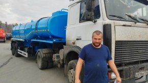 Полуприцеп цистерну ППЦТВ 20Т-21 ПТ рамная, термос (2 ед.) в работе