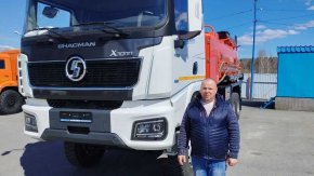 Купил автотопливозаправщик АТЗ-15 УВТ-40, SHACMAN SX32586 6х6, 315/80R22.5