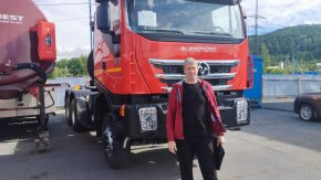 Купил тягач АМТ N.V. 632910 (6х6) шины 315/80R22.5 ДОПОГ