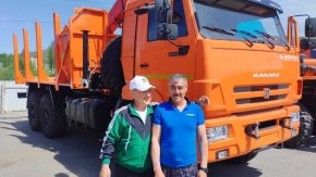 Купил Сортиментовоз с манипулятором ВМ10-74 УСТ 5453 Камаз 43118-50, сп.м 