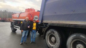 Купил прицеп цистерну ПЦ 10-21 425/85 R21