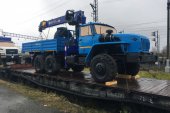Доставка спецтехники УралСпецТранс ж/д транспортом