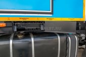 Выдвижная лестница в транспортном положении