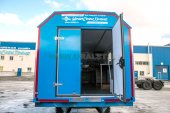 Распашные двери фургона контейнера УСТ
