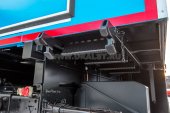 Лестница съемная в транспортном положении
