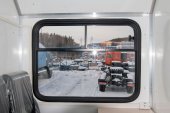 Окно с форточкой с двойным стеклопакетом и травмобезопасным стеклом