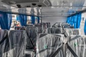 Сиденье двухместное с ремнями безопасности ВОС (УСТ)