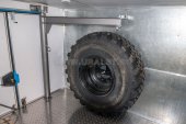 Укосина поворотная и таль передвижная с тележкой (500 кг) и запасное колесо