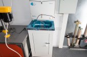 Стационарный напольный умывальник с подогревом воды (220 В)