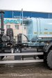 Лестница для подъема на площадку обслуживания горловины