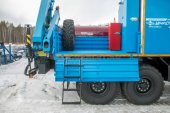 Бортовая площадка АРОК УСТ-5453 с КМУ-95