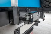 Механическая лебедка запасного колеса вахты Камаз