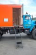 Фургон для перевозки ВВ. Выдвижной трап