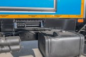 Выдвижная лестница в транспортном положении
