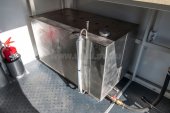 Бак для воды из нержавеющей стали, 200л (с уровнемером)