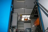 Вход в рабочий отсек ПАРМа с КМУ ИМ-50 УСТ 54535В