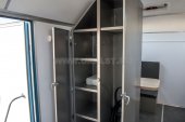 Шкаф двухсекционный одежный и для оборудования