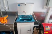 Стационарный напольный умывальник с подогревом воды 