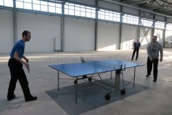 Первый турнир по настольному теннису