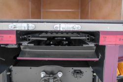 Выдвижной трап в транспортном положении