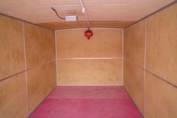 Отсек для перевозки ВВ с отделкой из жаропрочных и огнестойких материалов