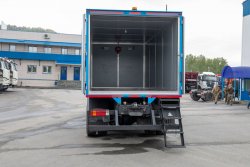 Отсек для ВВ с отделкой из жаропрочных и огнестойких материалов