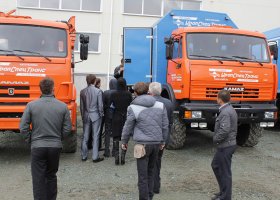Демонстрация спецтехники производства «Урал СТ»