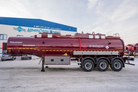 Полуприцеп-цистерна ППЦ 32К-32Л-5 SEVEREST высота ССУ 1250 мм