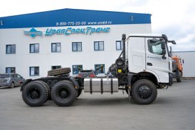 Седельный тягач BEIBEN 3343SA (6х6) КБ 3850 мм, шины 12.00R24, ССУ1540 мм (3.5”)