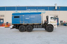 Паровая промысловая установка ППУА 1600/100 УСТ 5453 Камаз 43118 насос Kopper Pumps