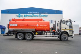 Автотопливозаправщик АТЗ 22-3 УСТ 5453 FAW 3250 (6х6) КБ 5200 ДОПОГ
