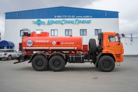 Автотопливозаправщик (насос, счетчик, пистолет) АТЗ-11Б Камаз 43118 ДОПОГ, УВЭОС