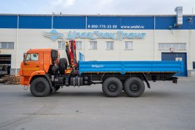 Автомобиль бортовой с КМУ ИМ-95 УСТ 5453 Камаз 43118, сп.м