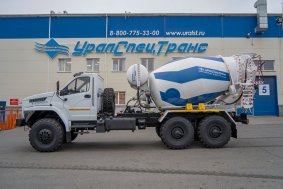 Автобетоносмеситель АБС 6ГП УСТ 5453 Урал NEXT 4320-6951-72