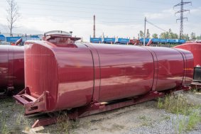 Цистерна с надрамником АЦПТ-10НО УСТ Урал, КАМАЗ (667)