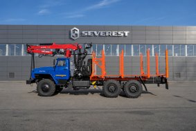 Лесовоз с манипулятором VM10L74 УСТ Урал 4320-60Е5
