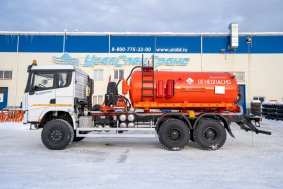 АКН-10 КО-505 УСТ 5453 SHACMAN SX32586V385 6х6, шины 14R20, КБ 4575 мм, ревизионный люк