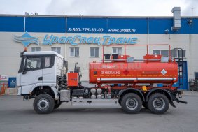 АТЗ-11-2Б УВТ-25, УСТ 5453 SHACMAN (ШАКМАН) SX32586V385 6х6, 315/80R22,5, КБ 4575мм. 