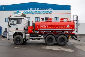АТЗ-11-2Б УВТ-25, УСТ 5453 SHACMAN (ШАКМАН) SX42586V385 6х6, 14R20 КБ 3820мм