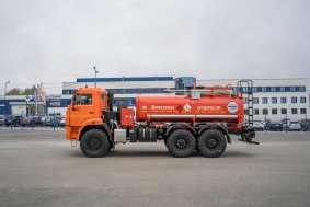 Автотопливозаправщик (насос, счетчик, пистолет) АТЗ-11Б Камаз 43118 ДОПОГ, УВЭОС