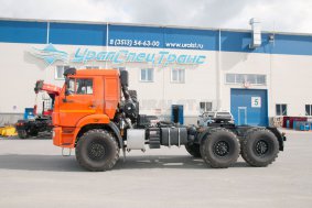 Седельный тягач Камаз 43118 со спальным местом УСТ-5453
