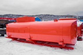 Цистерна с надрамником АТЗ-11Б УСТ Камаз, Урал, FAW, SHACMAN 