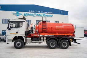 МВ-10 КО-505 УСТ 5453 SHACMAN SX42586V385 6х6, шины 315/80 R22.5, ревизионный люк КБ 3775 мм